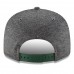 Men's Green Bay Packers New Era Heather Gray/Green 2018 NFL Sideline Home Graphite 9FIFTY Snapback Adjustable Hat 3058618